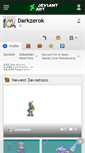 Mobile Screenshot of darkzerok.deviantart.com