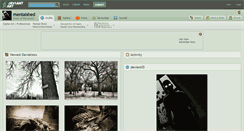 Desktop Screenshot of mentalshed.deviantart.com