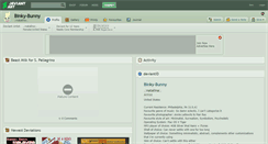 Desktop Screenshot of binky-bunny.deviantart.com