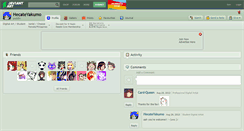 Desktop Screenshot of hecateyakumo.deviantart.com