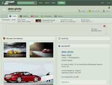 Tablet Screenshot of dean-photo.deviantart.com