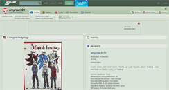Desktop Screenshot of amyrose2011.deviantart.com