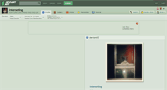 Desktop Screenshot of interseting.deviantart.com