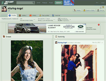 Tablet Screenshot of alluring-angel.deviantart.com