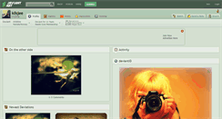 Desktop Screenshot of klisjee.deviantart.com