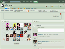 Tablet Screenshot of other-covers.deviantart.com