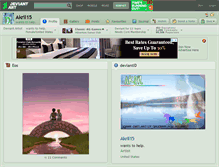 Tablet Screenshot of akril15.deviantart.com