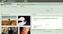 Desktop Screenshot of jeannyinabottle.deviantart.com
