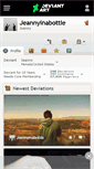 Mobile Screenshot of jeannyinabottle.deviantart.com