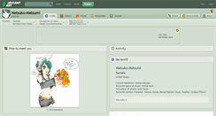 Desktop Screenshot of natsuko-matsumi.deviantart.com