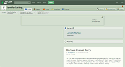Desktop Screenshot of jenniferstarling.deviantart.com
