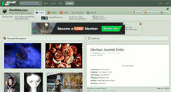 Desktop Screenshot of glenroberson.deviantart.com