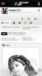 Mobile Screenshot of muho121.deviantart.com