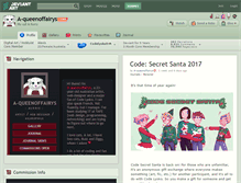 Tablet Screenshot of a-queenoffairys.deviantart.com