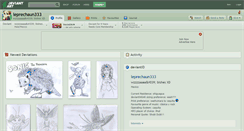 Desktop Screenshot of leprechaun333.deviantart.com