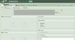 Desktop Screenshot of baximus.deviantart.com