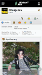 Mobile Screenshot of cheap-sex.deviantart.com