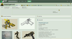 Desktop Screenshot of nvkashgrygorovych.deviantart.com