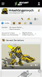 Mobile Screenshot of nvkashgrygorovych.deviantart.com