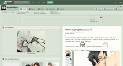 Desktop Screenshot of kuroi-mitsu.deviantart.com