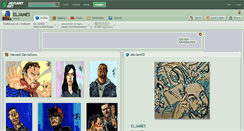 Desktop Screenshot of eljames.deviantart.com