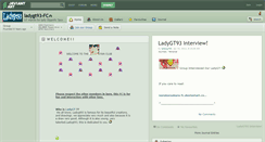 Desktop Screenshot of ladygt93-fc.deviantart.com