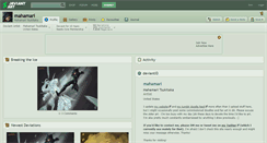 Desktop Screenshot of mahamari.deviantart.com