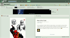 Desktop Screenshot of 0gaarasgirl0.deviantart.com