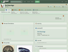 Tablet Screenshot of da-drawings-.deviantart.com