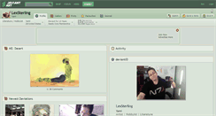 Desktop Screenshot of lexsterling.deviantart.com