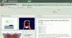Desktop Screenshot of mynameinigomontoya.deviantart.com