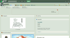 Desktop Screenshot of lancekio.deviantart.com