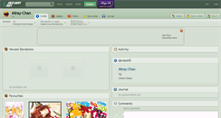 Desktop Screenshot of miray-chan.deviantart.com