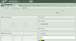Desktop Screenshot of darkangel-niki.deviantart.com
