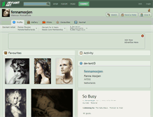 Tablet Screenshot of fennamoojen.deviantart.com
