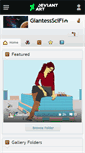 Mobile Screenshot of giantessscifi.deviantart.com