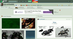 Desktop Screenshot of hellgatemarine.deviantart.com