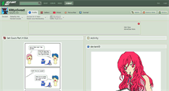 Desktop Screenshot of kittyxsweet.deviantart.com