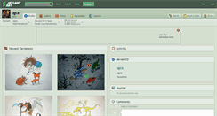 Desktop Screenshot of ogca.deviantart.com