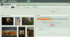Desktop Screenshot of cristusdeath.deviantart.com