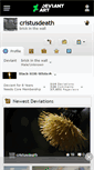 Mobile Screenshot of cristusdeath.deviantart.com