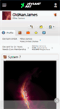 Mobile Screenshot of oldmanjames.deviantart.com