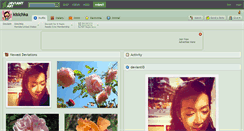 Desktop Screenshot of kisichka.deviantart.com
