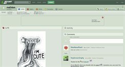 Desktop Screenshot of madidea.deviantart.com