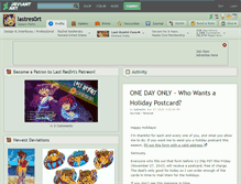 Tablet Screenshot of lastres0rt.deviantart.com