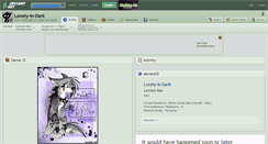 Desktop Screenshot of lonely-in-dark.deviantart.com