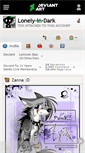 Mobile Screenshot of lonely-in-dark.deviantart.com