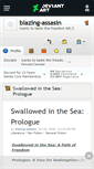 Mobile Screenshot of blazing-assasin.deviantart.com