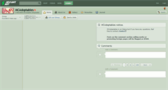 Desktop Screenshot of mcadoptables.deviantart.com