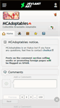 Mobile Screenshot of mcadoptables.deviantart.com
